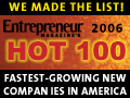 Entrepreneur magazine's Hot 100